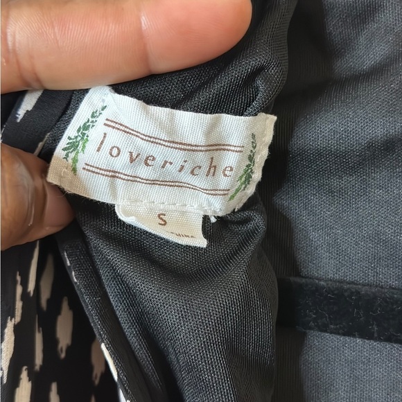 Loveriche Long Sleeves Dress Women’s size S Black/cream - Picture 8 of 12